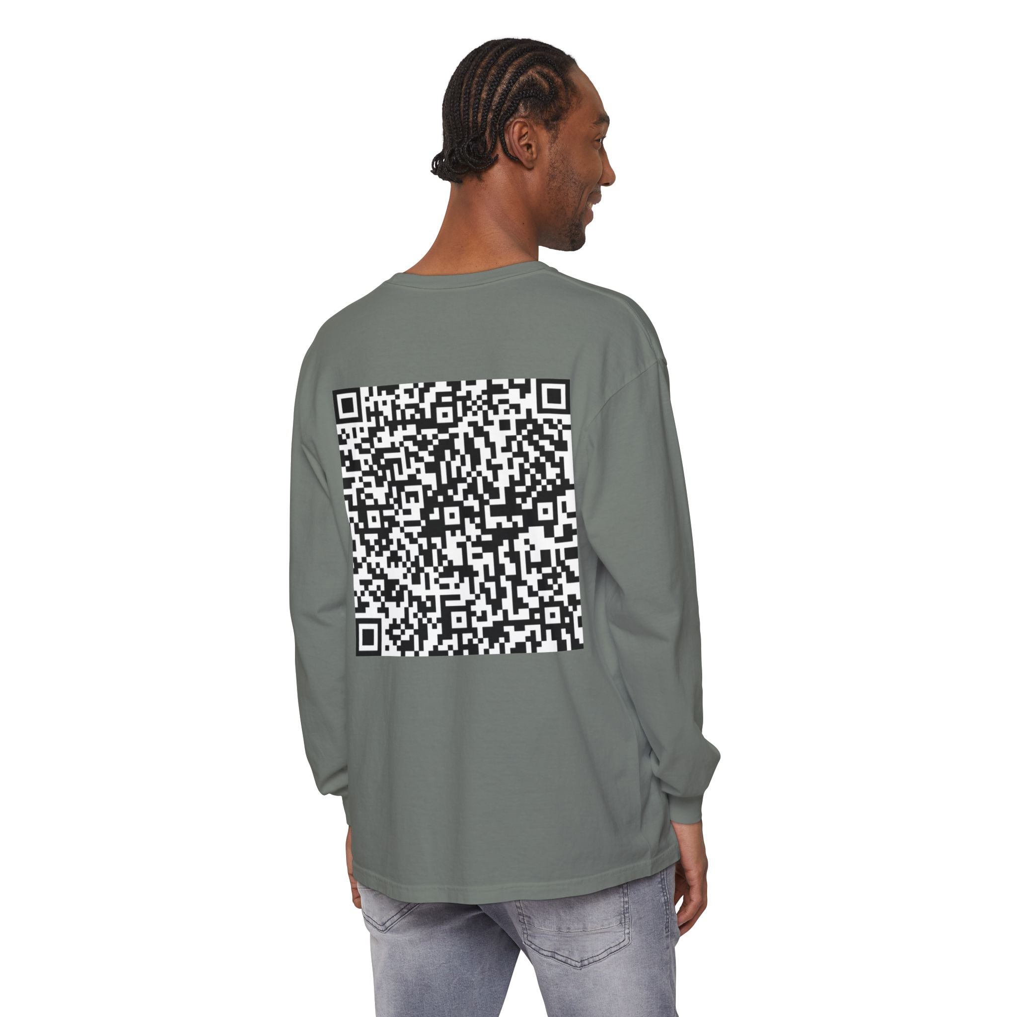 Unisex Garment-dyed Long Sleeve T-Shirt