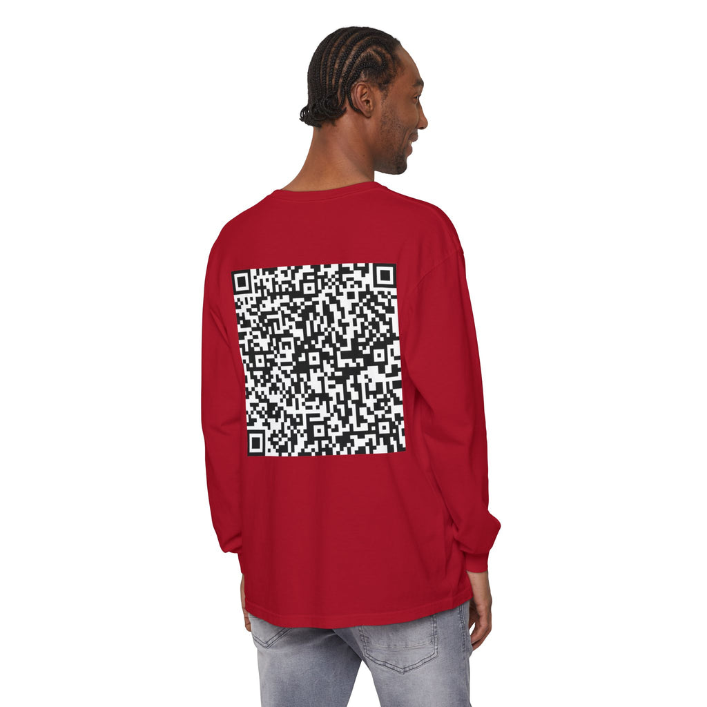 Unisex Garment-dyed Long Sleeve T-Shirt