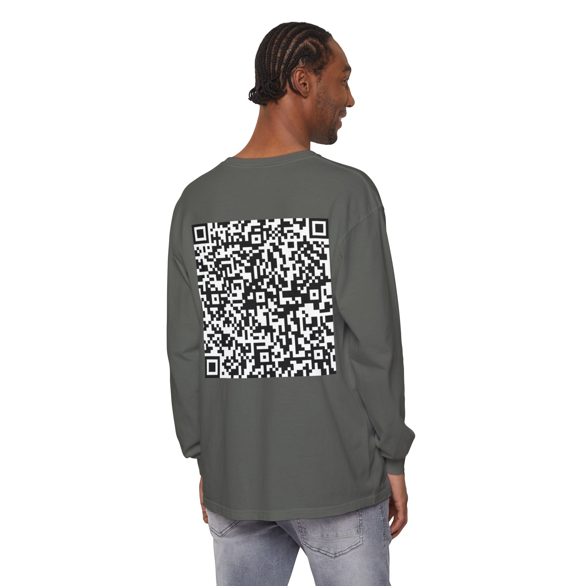 Unisex Garment-dyed Long Sleeve T-Shirt