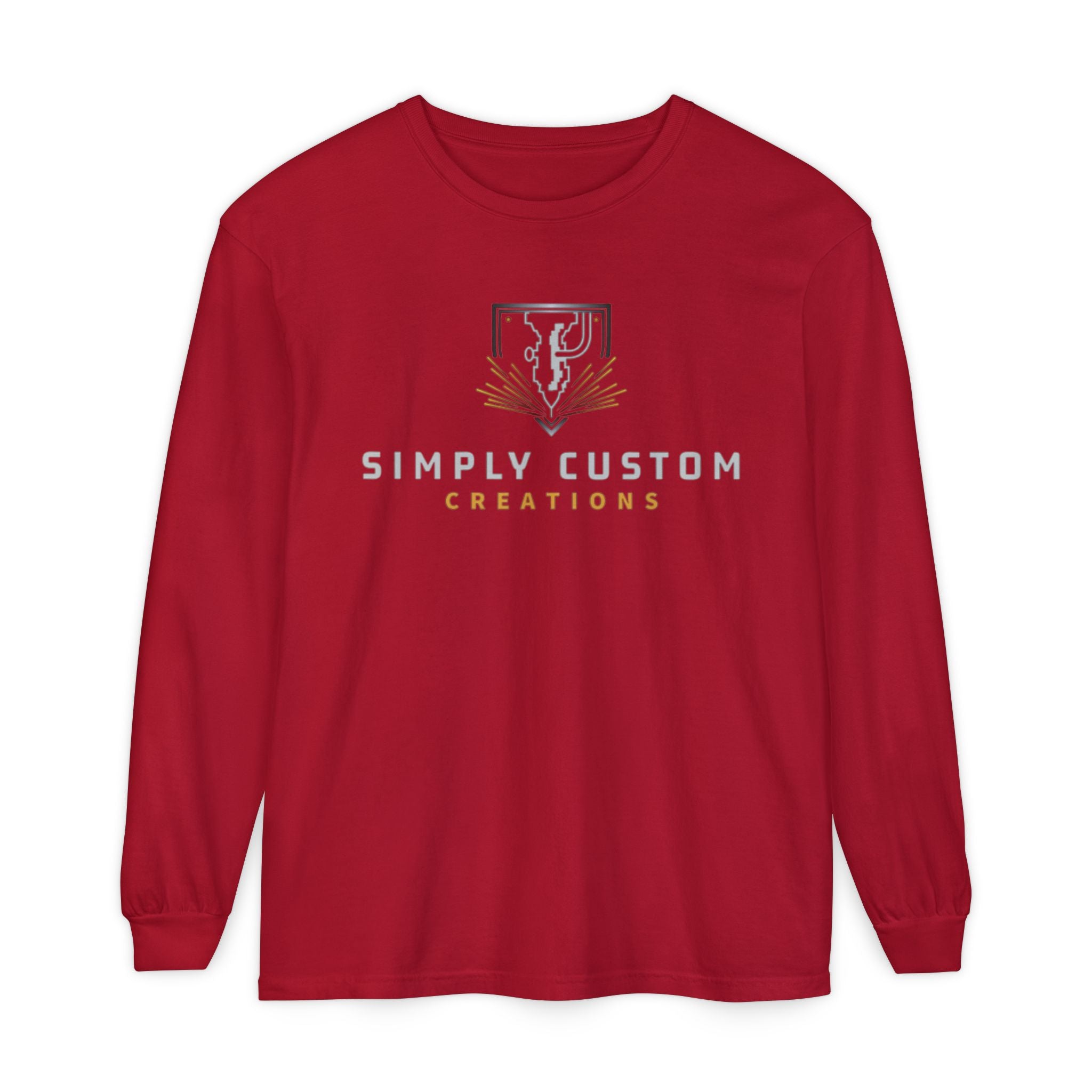 Unisex Garment-dyed Long Sleeve T-Shirt