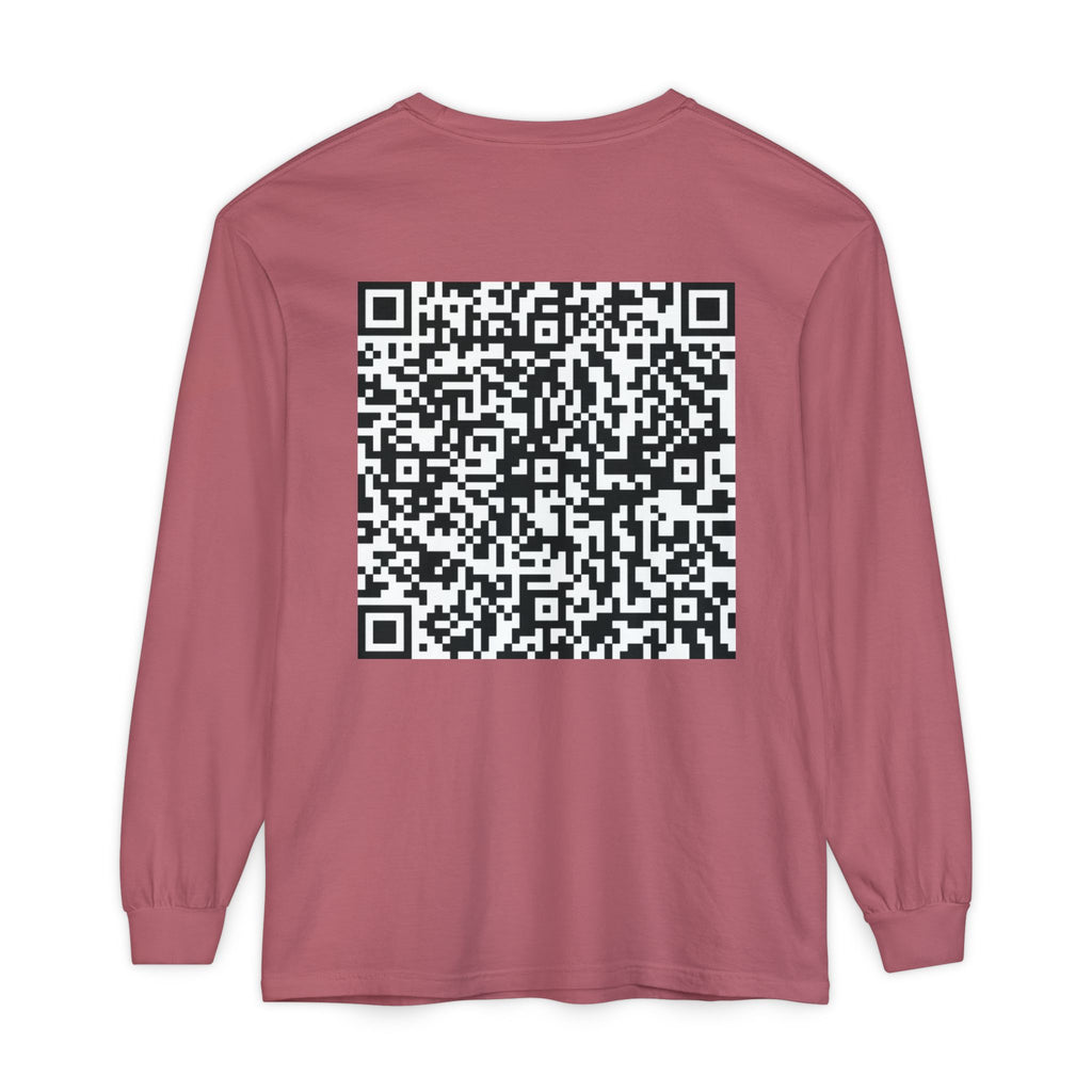 Unisex Garment-dyed Long Sleeve T-Shirt