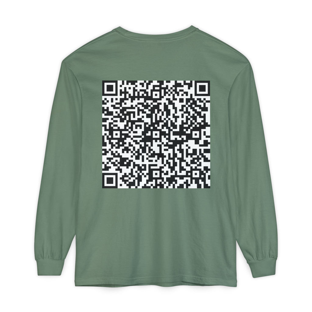 Unisex Garment-dyed Long Sleeve T-Shirt