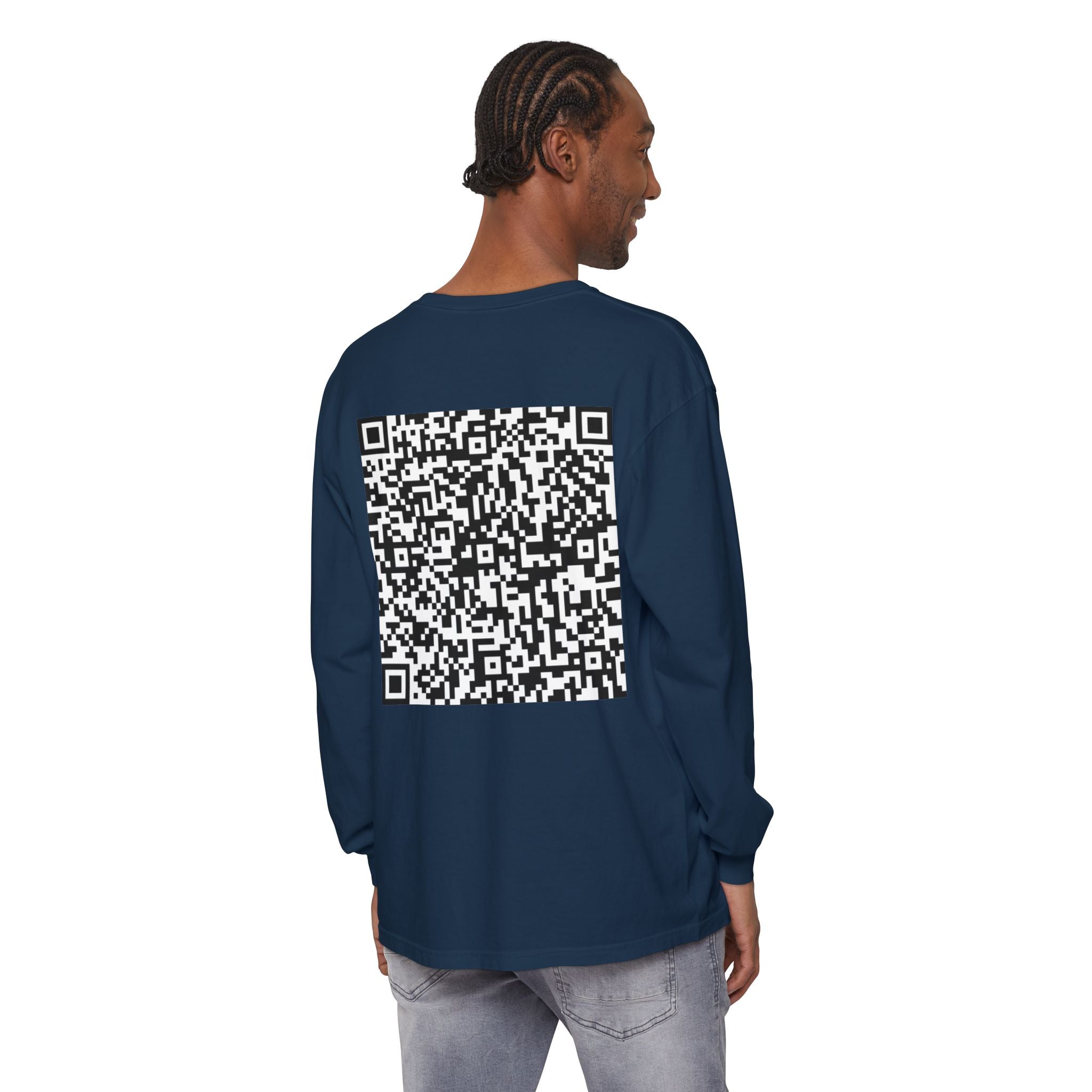 Unisex Garment-dyed Long Sleeve T-Shirt