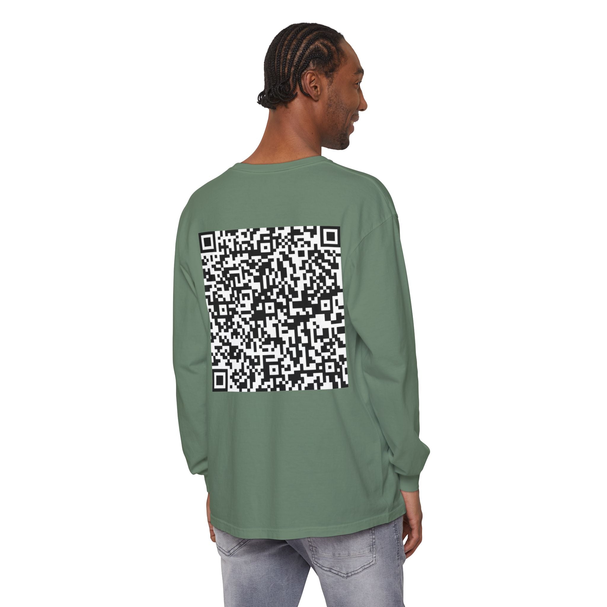 Unisex Garment-dyed Long Sleeve T-Shirt