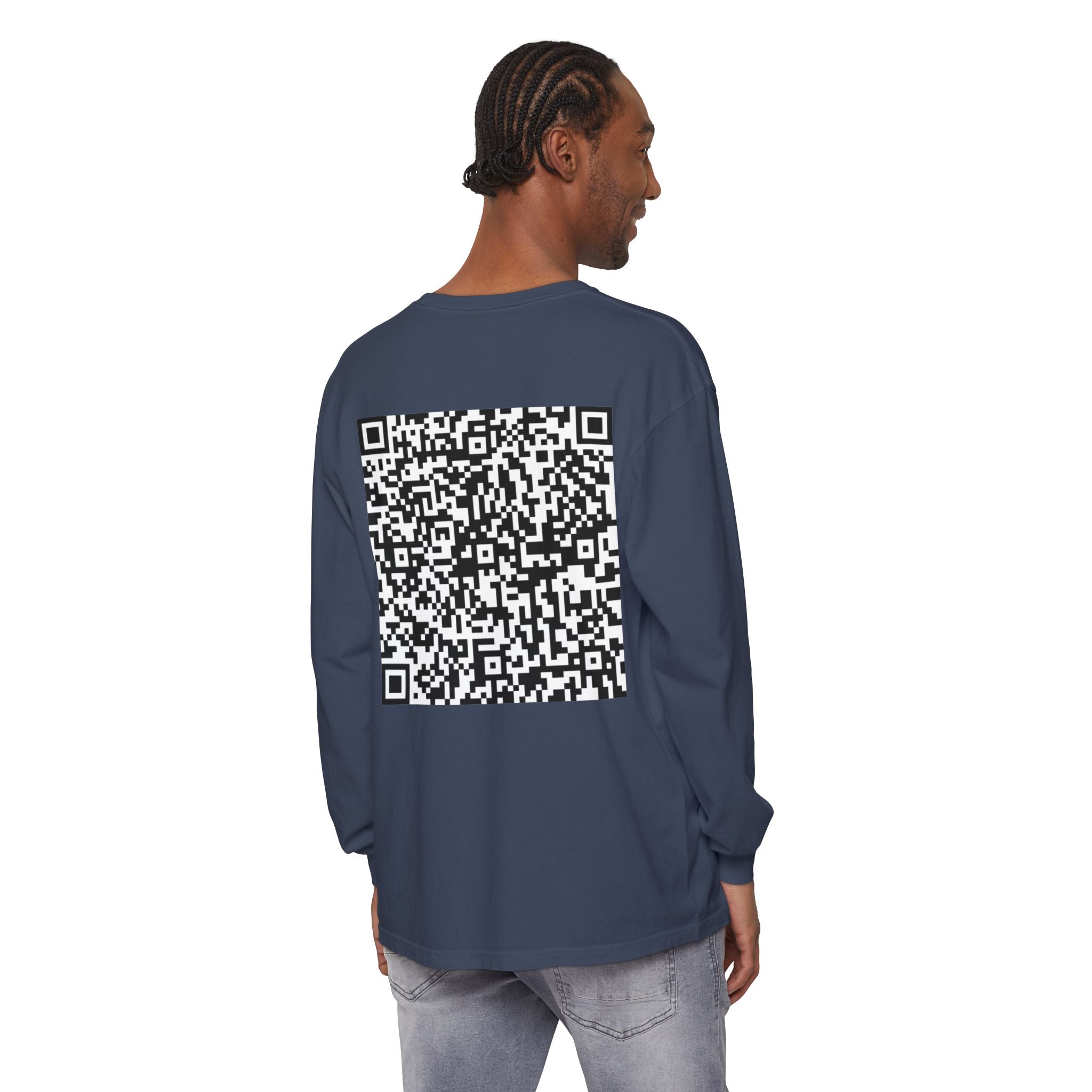 Unisex Garment-dyed Long Sleeve T-Shirt