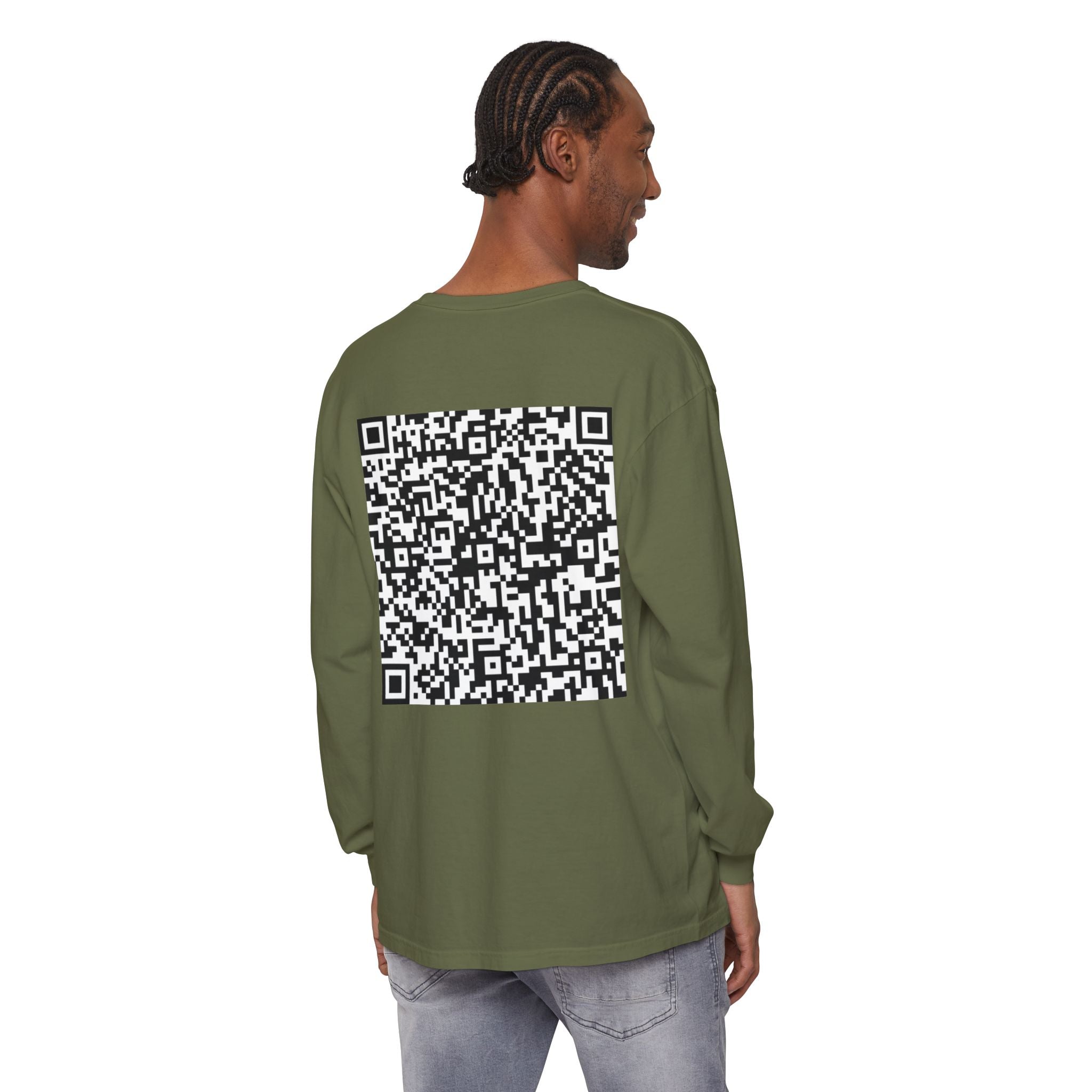 Unisex Garment-dyed Long Sleeve T-Shirt