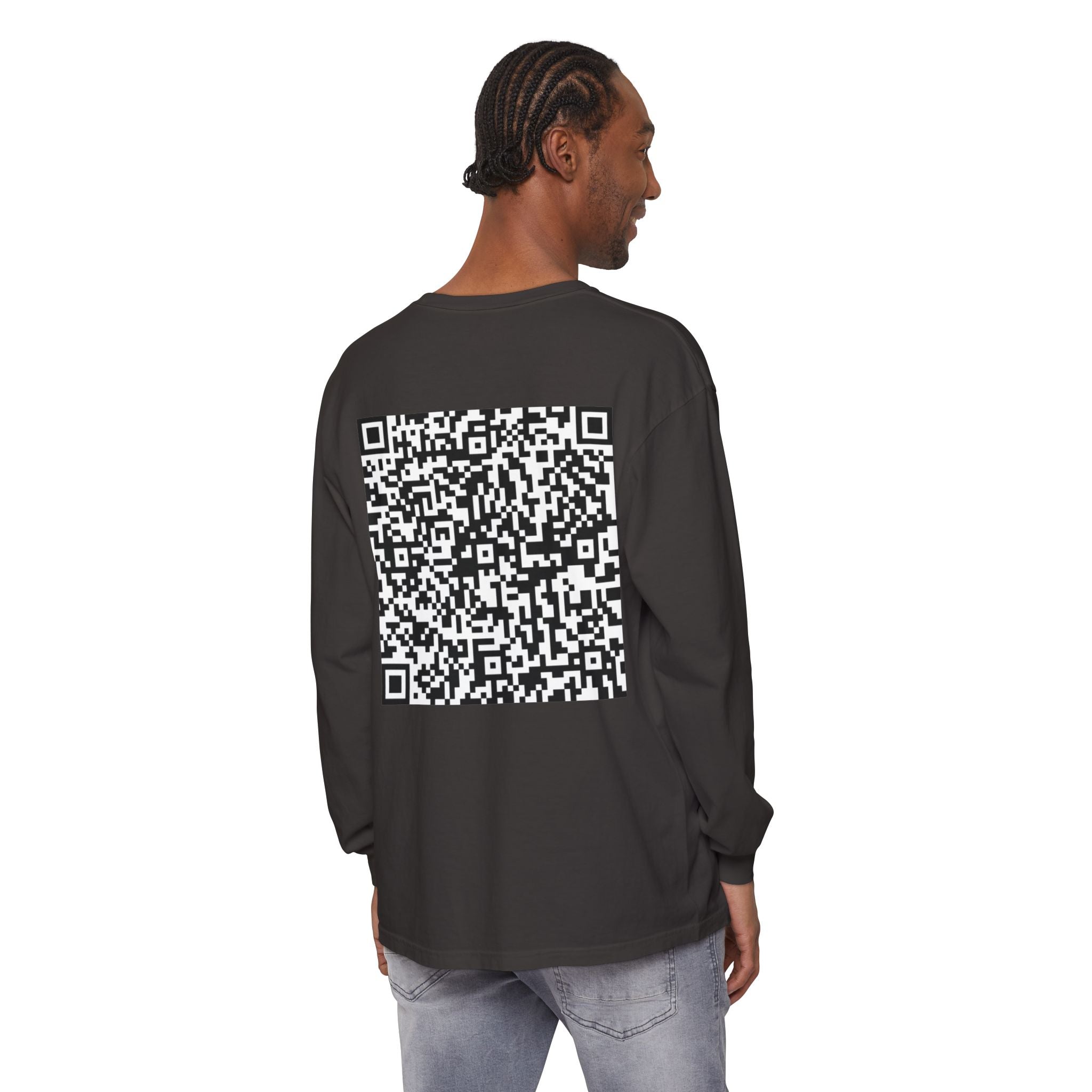 Unisex Garment-dyed Long Sleeve T-Shirt