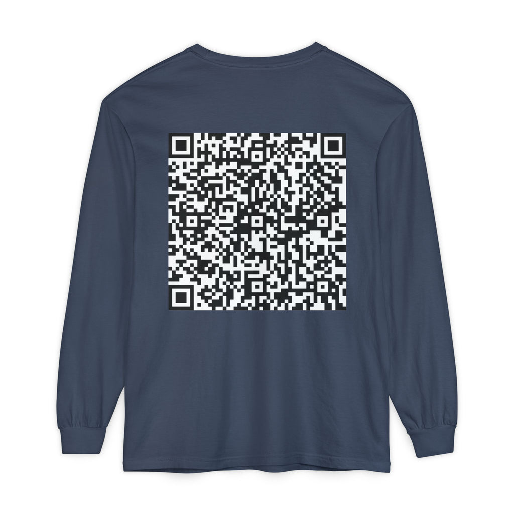 Unisex Garment-dyed Long Sleeve T-Shirt