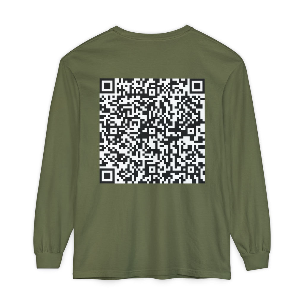 Unisex Garment-dyed Long Sleeve T-Shirt