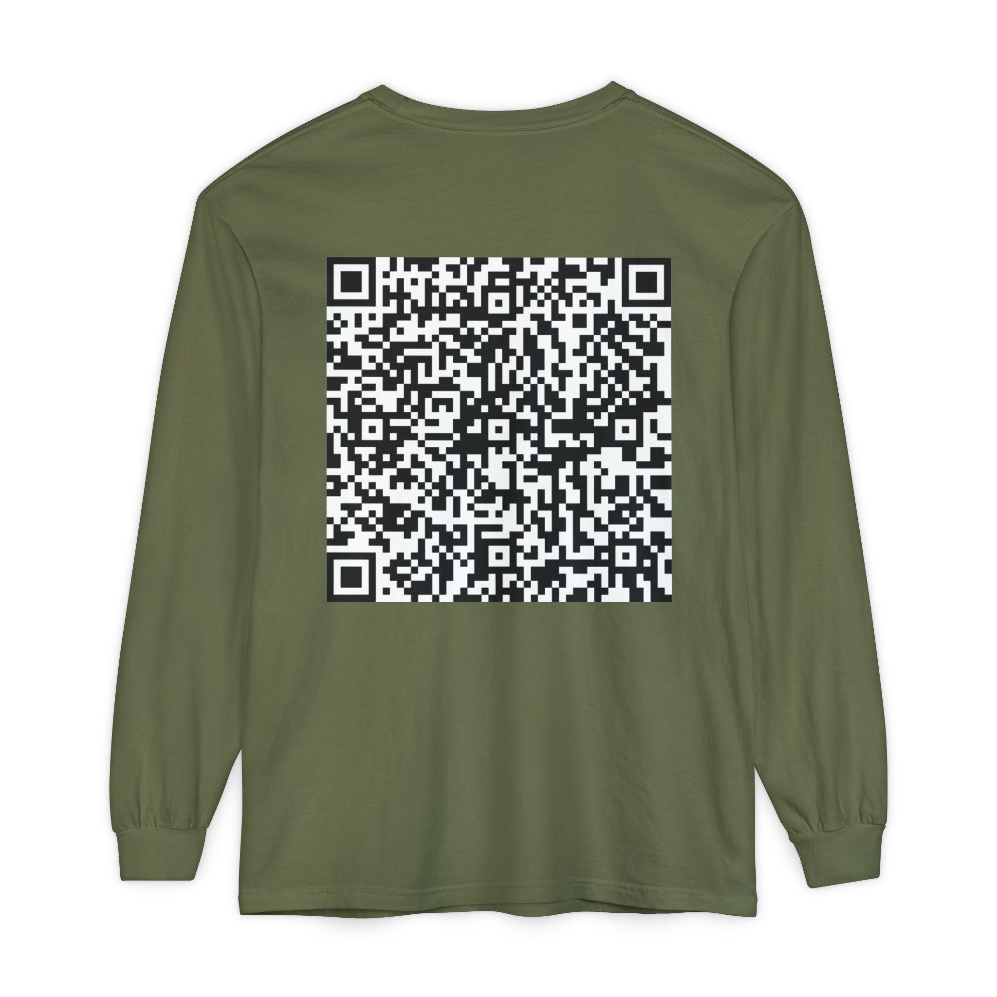 Unisex Garment-dyed Long Sleeve T-Shirt