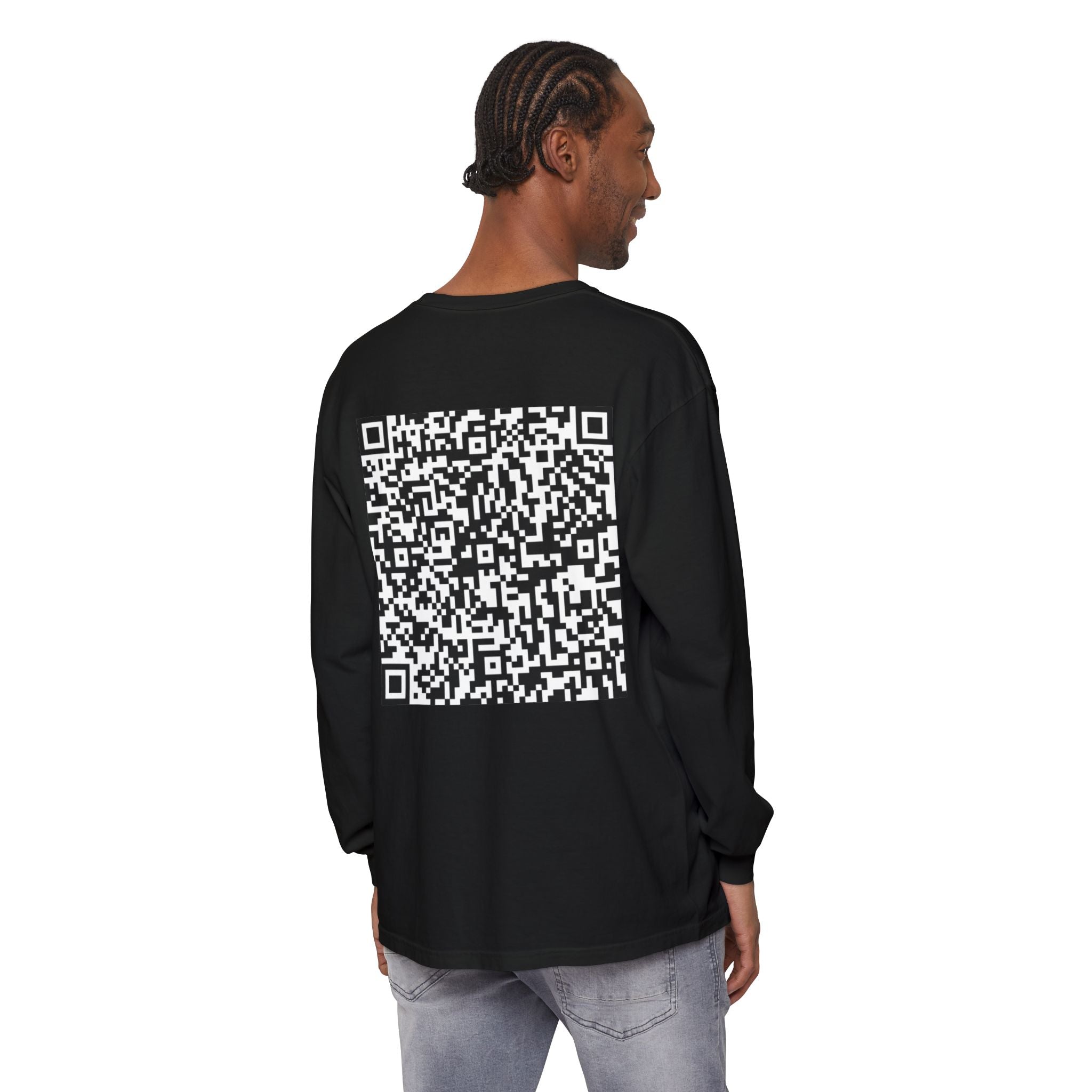 Unisex Garment-dyed Long Sleeve T-Shirt