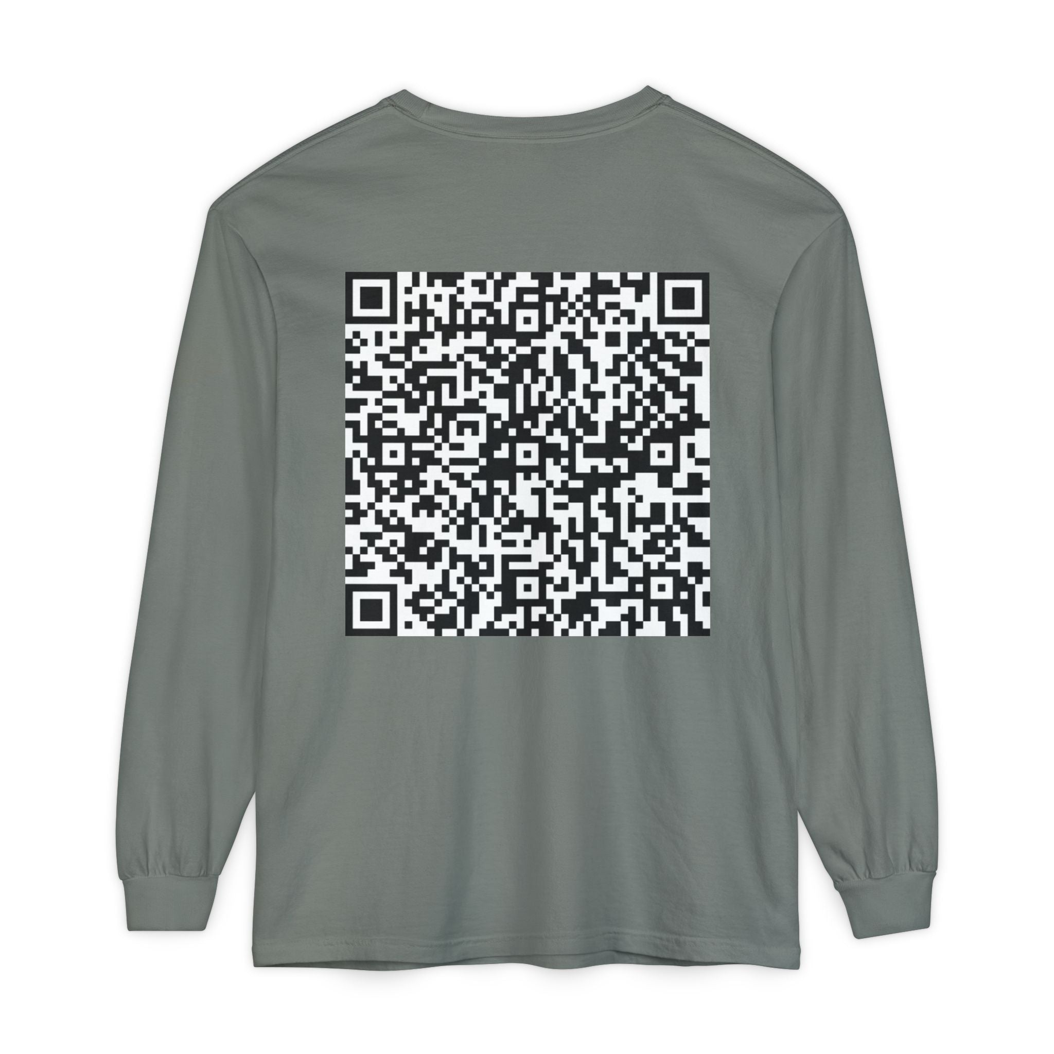 Unisex Garment-dyed Long Sleeve T-Shirt