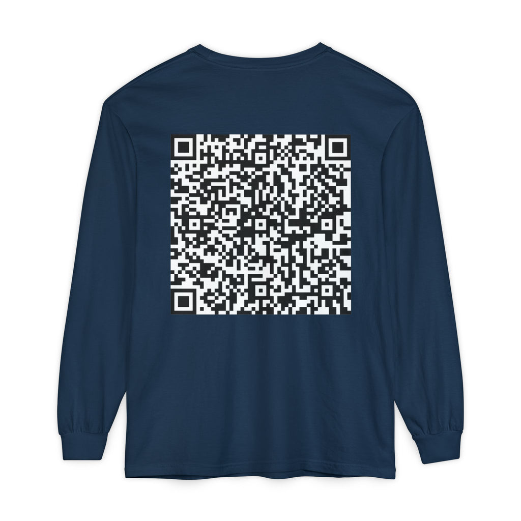 Unisex Garment-dyed Long Sleeve T-Shirt