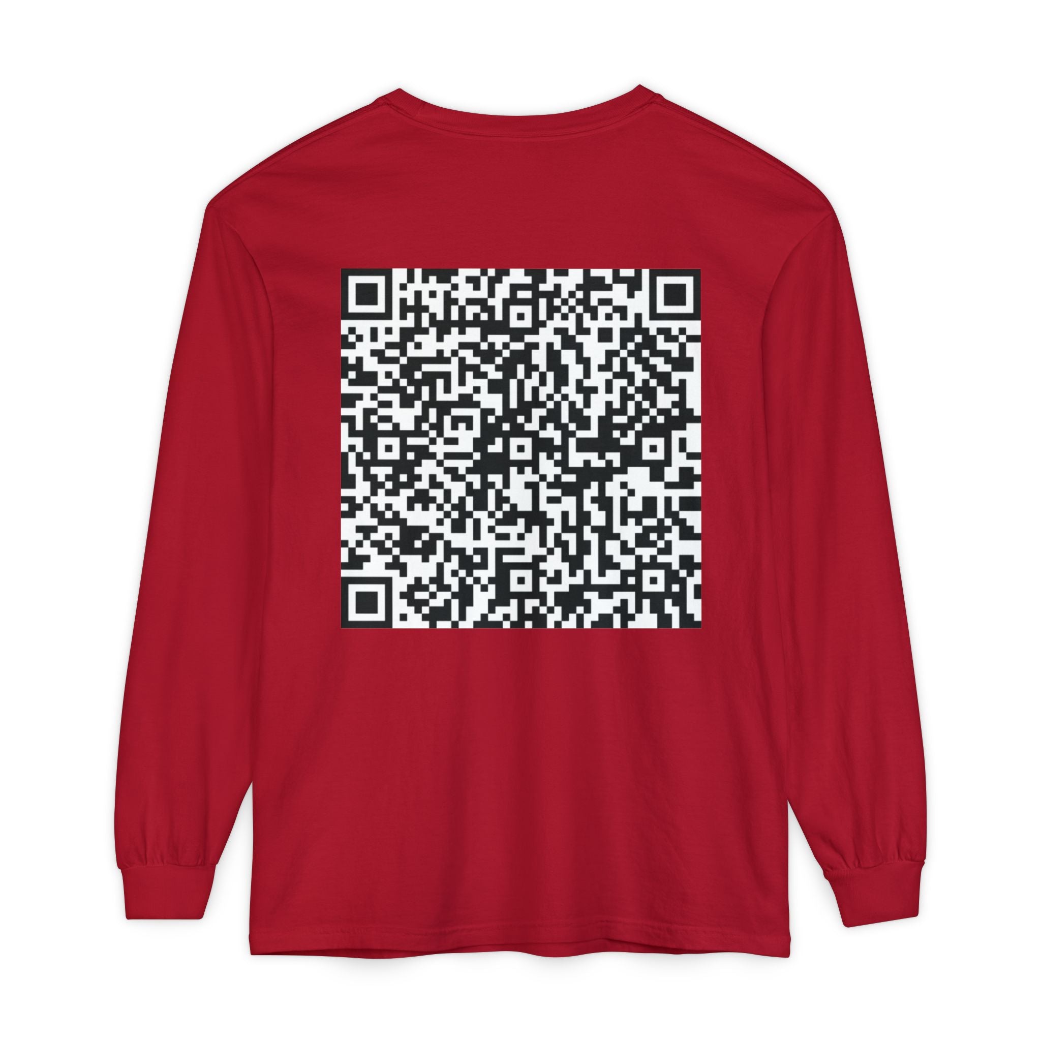 Unisex Garment-dyed Long Sleeve T-Shirt
