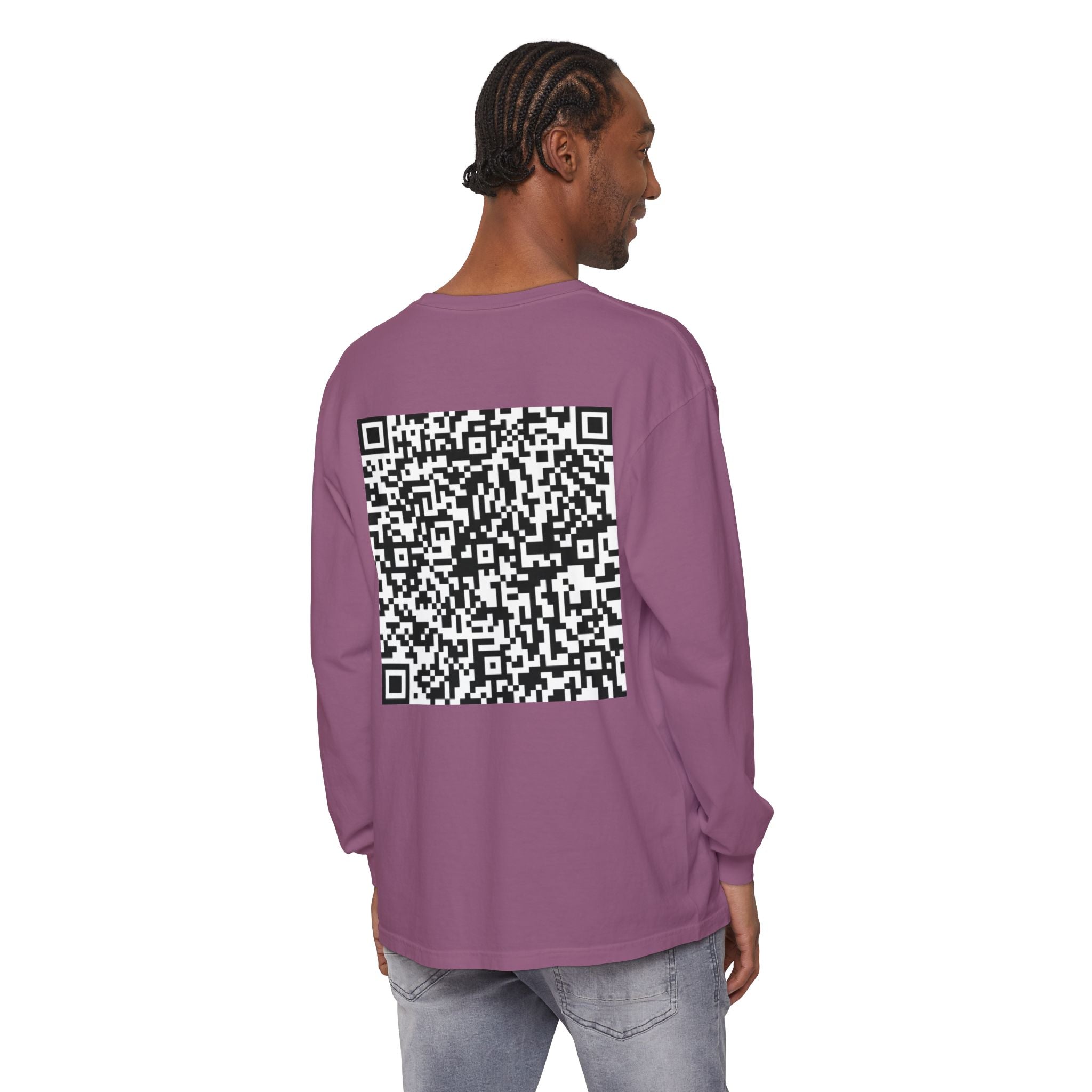 Unisex Garment-dyed Long Sleeve T-Shirt