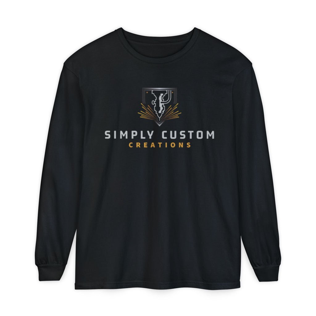 Unisex Garment-dyed Long Sleeve T-Shirt