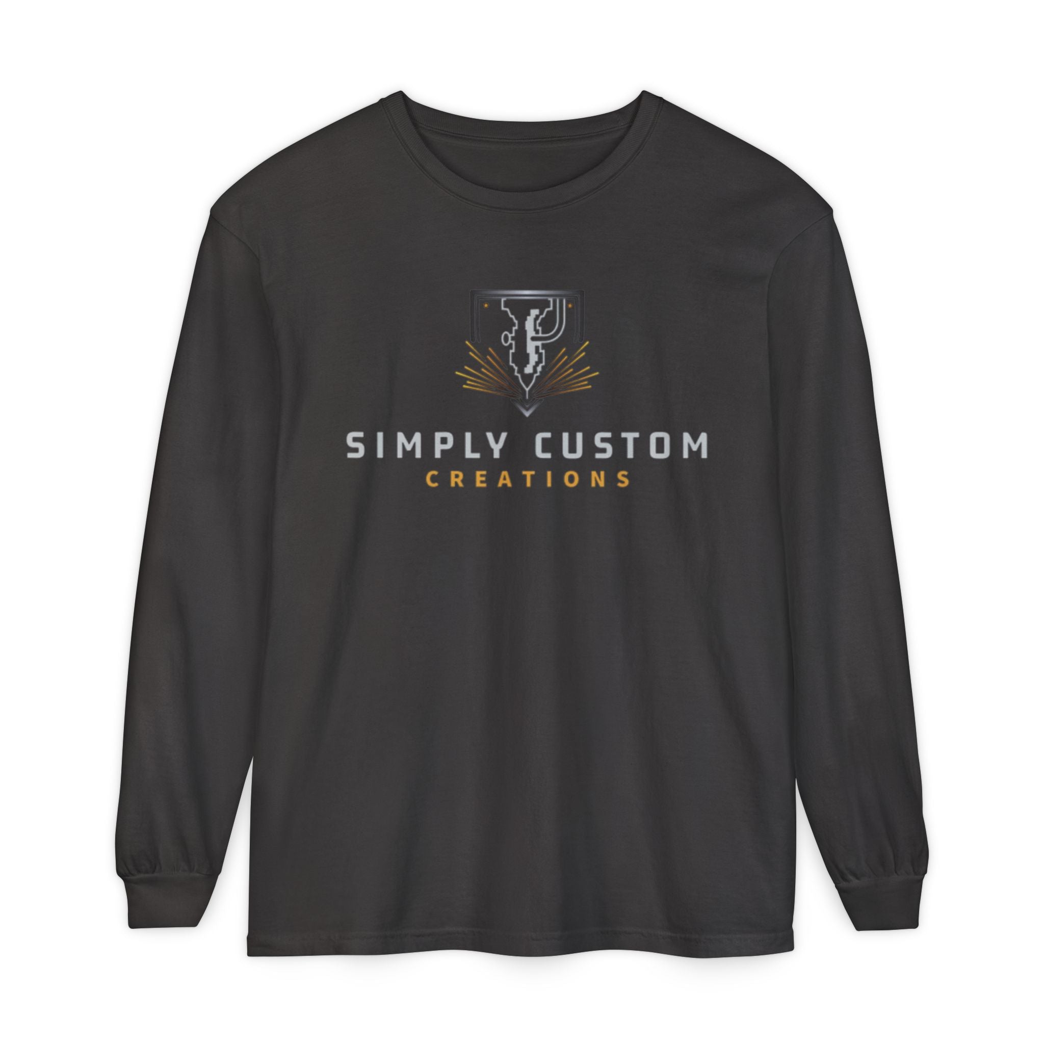 Unisex Garment-dyed Long Sleeve T-Shirt