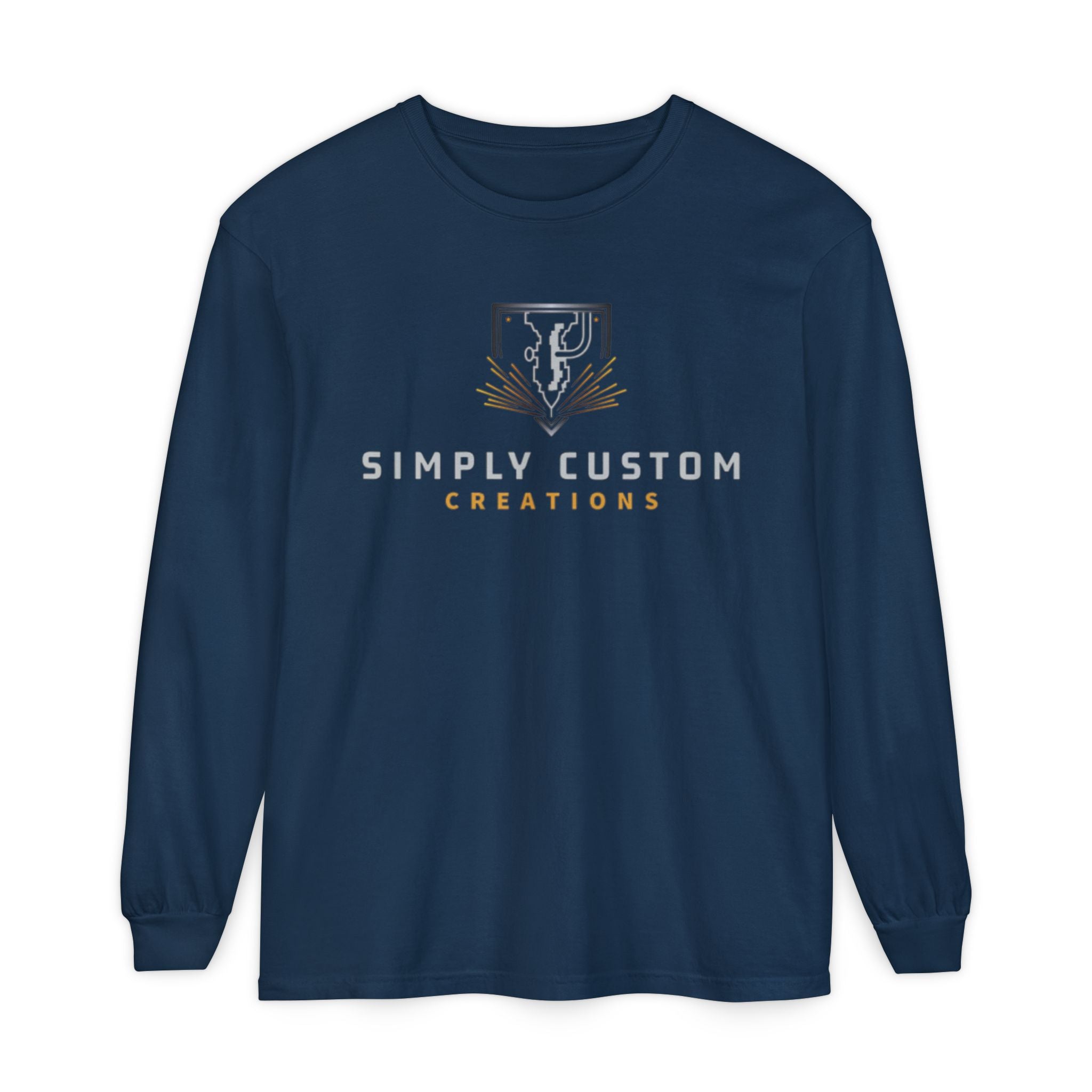Unisex Garment-dyed Long Sleeve T-Shirt