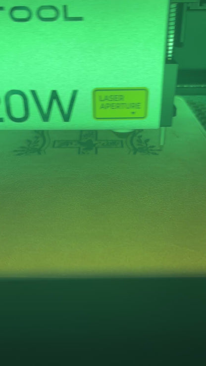 Laser Engraved Notebook